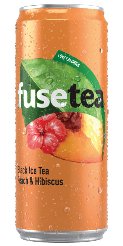 Fuse Tea Peach & Hibiscus Canette 33cl