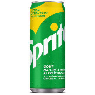 Sprite Citron vert Canette 33cl