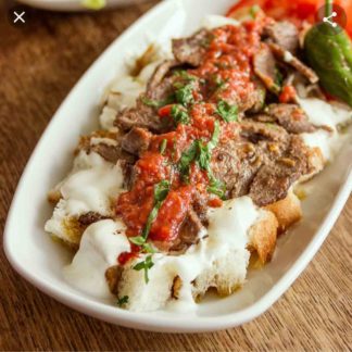Iskender Kebab assiette